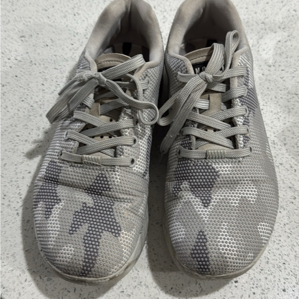 NOBULL Light Gray Textured Sneakers